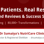 Dr Sumaiya NutriCare Clinic - verified patient reviews, 4.9 rating, 80000+ transformations