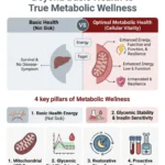 Optimum Health Series Part 1 Metabolic Wellness Infographic by Dr. Sumaiya Petiwala